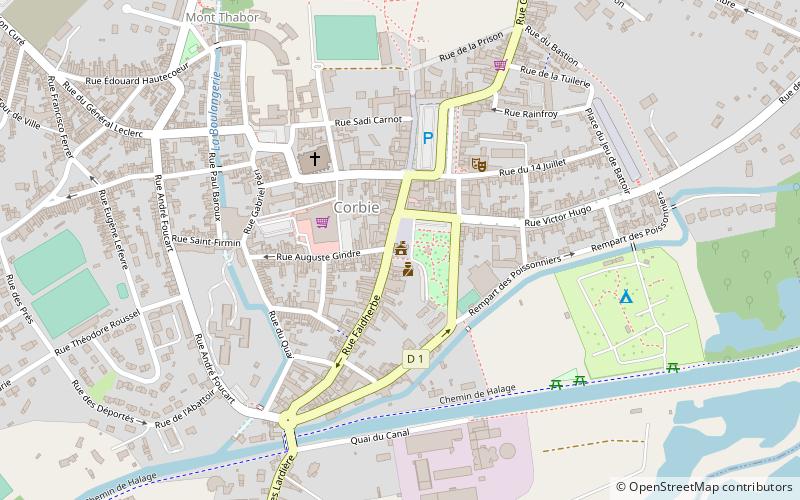 mairie de corbie location map