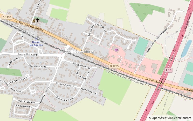 Dreuil-lès-Amiens location map