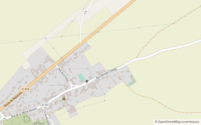 Ovillers-la-Boisselle location map