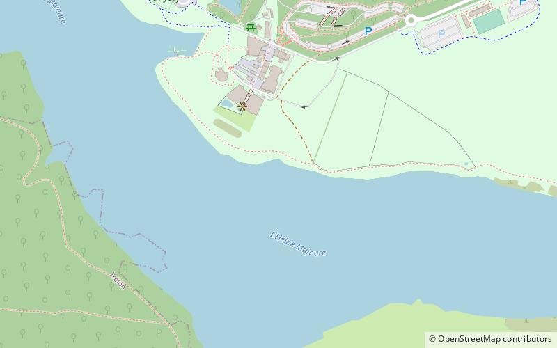 Lac du Val-Joly location map