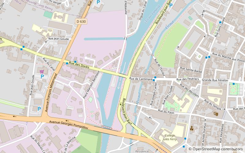 Canal de Saint-Quentin location map