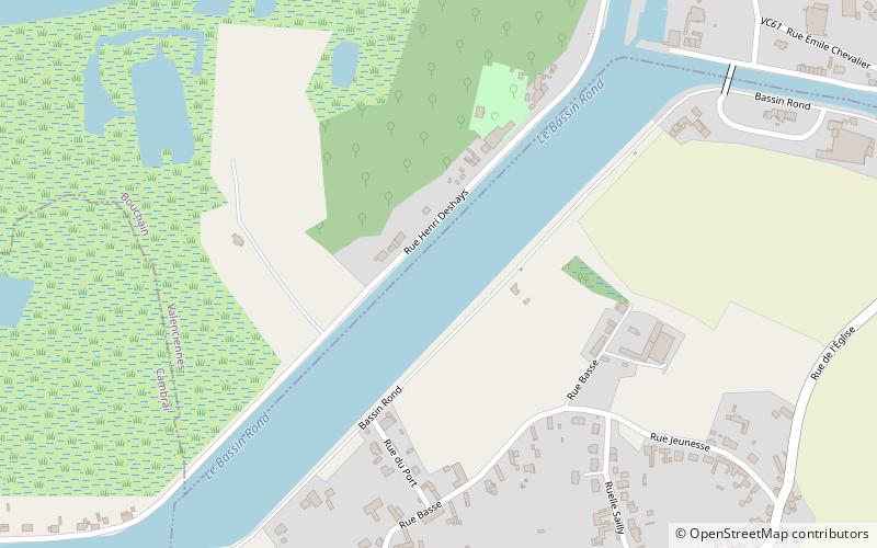 Bassin Rond location map