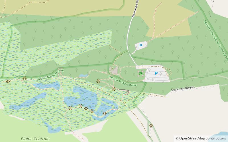 Parc du Marquenterre location map