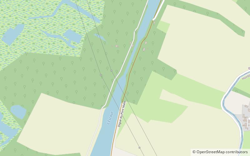 Dunkirk-Scheldt Canal location map