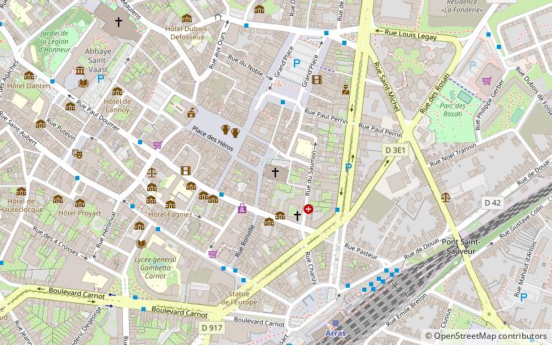 saint jean baptiste arras location map