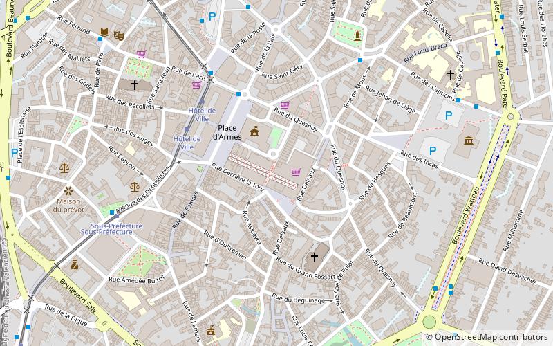 Centre Place d'Armes location map