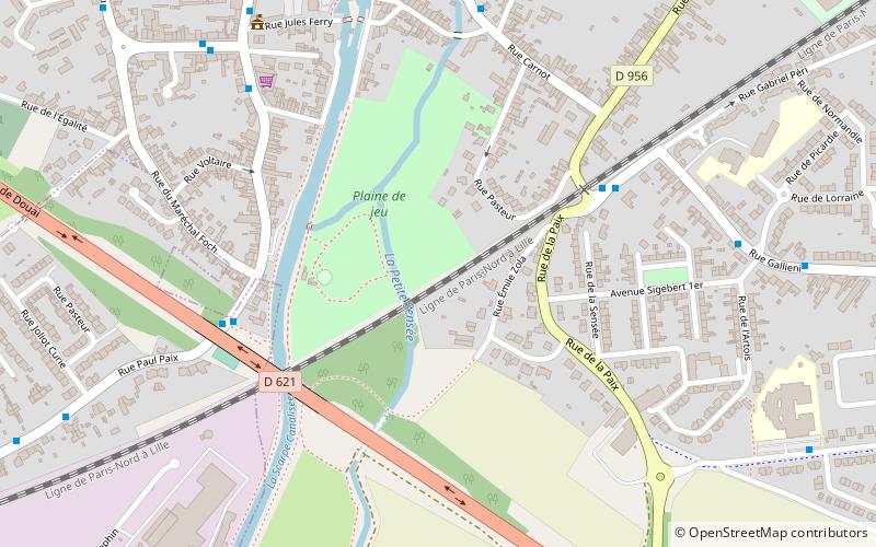 Lambres-lez-Douai location map