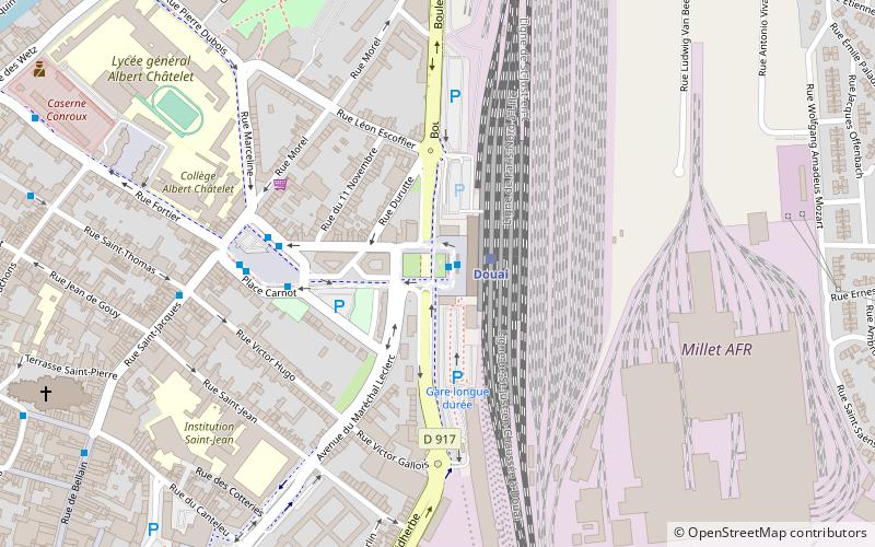 Arche de feu location map