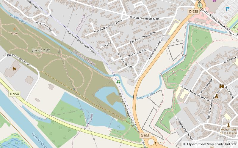 Canal de l'Escaut location map