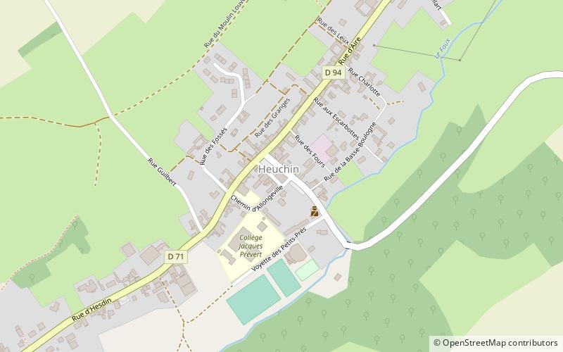 Mairie d'Heuchin location map