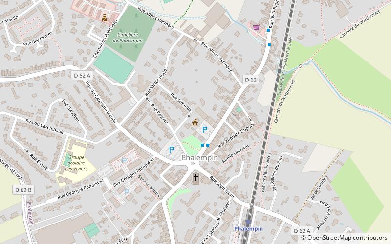 Mairie de Phalempin location map