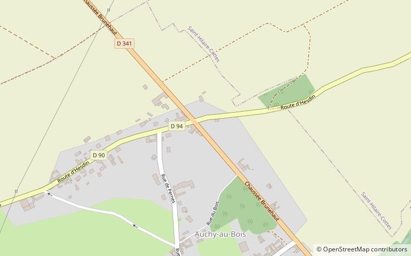 Auchy-au-Bois location map