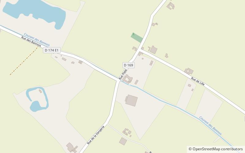 Laventie location map