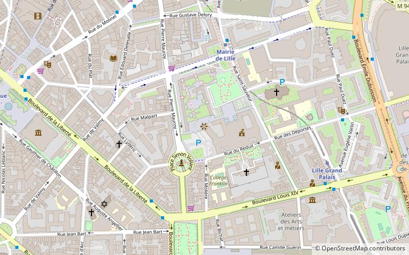 Beffroi de l'Hôtel de ville de Lille location map