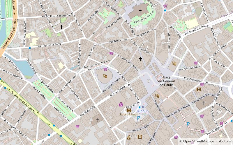 Nouveau Siècle de Lille location map