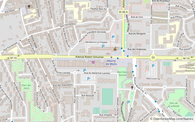 Mons-en-Barœul location map