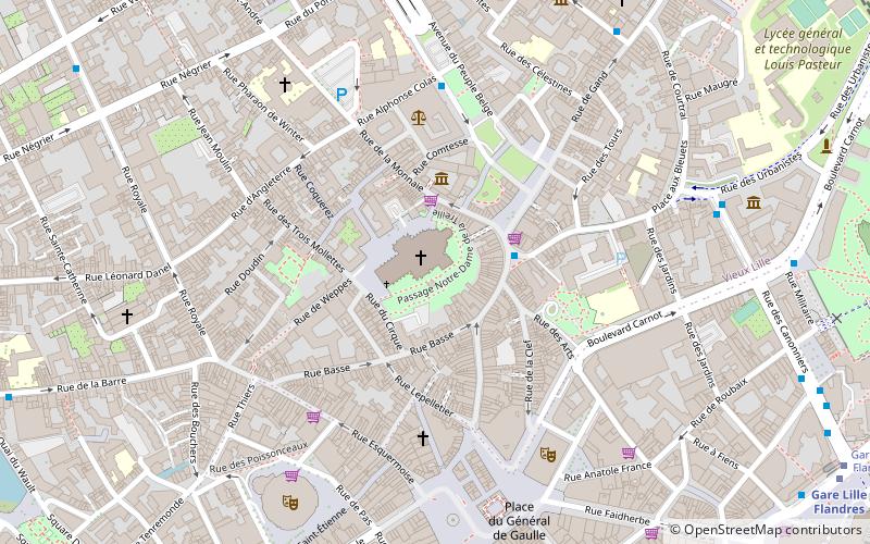 Archidiocèse de Lille location map