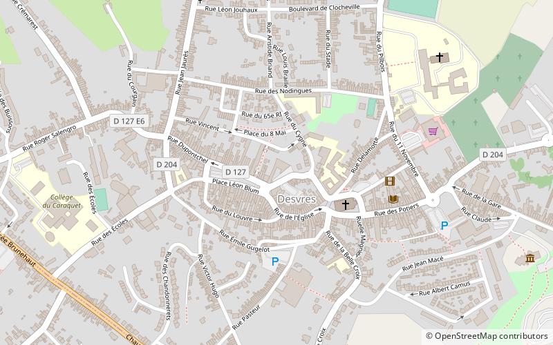 Desvres location map