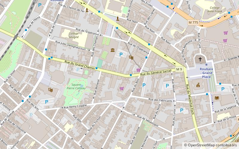 Hôtel Prouvost location map