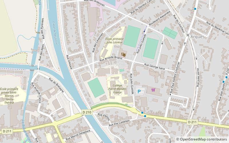 Centre Social Jean Ferrat location map