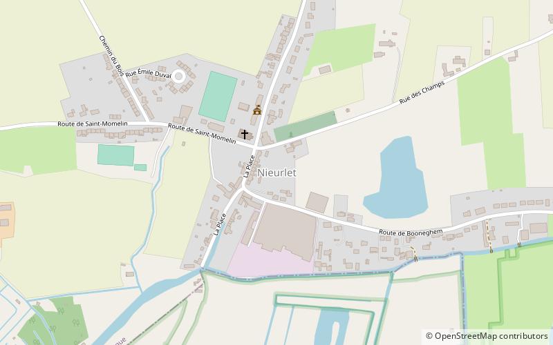 Nieurlet location map