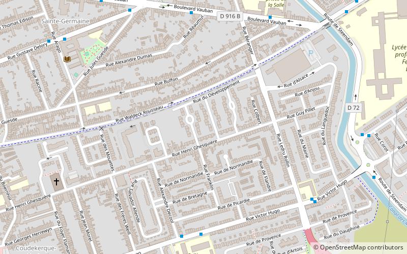 Coudekerque-Branche location map
