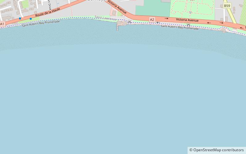 St Aubin's location map