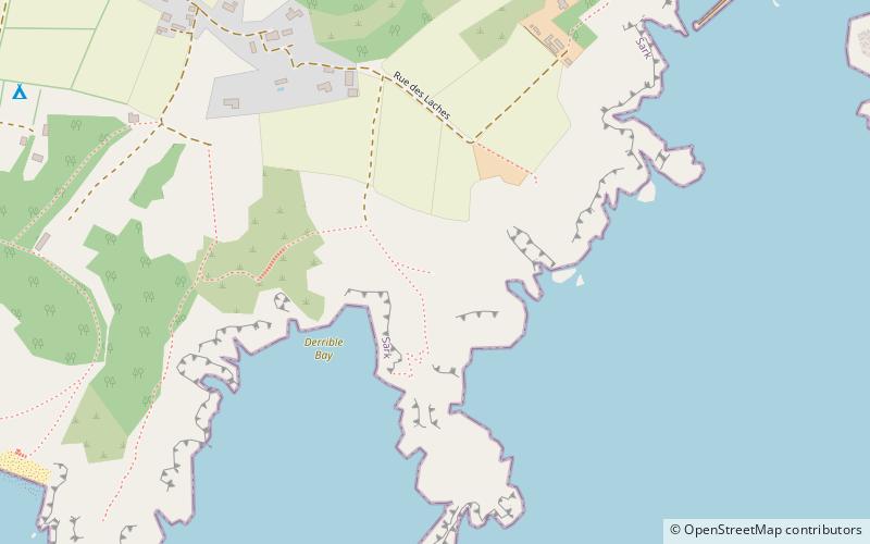 sark henge location map