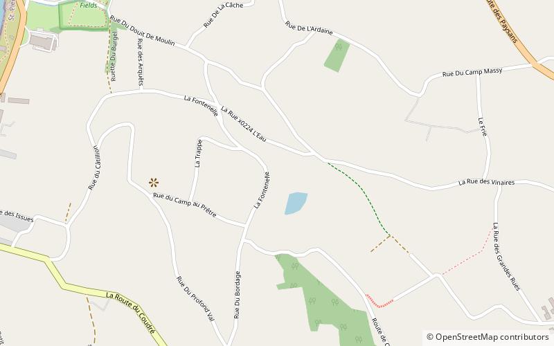 Pleinmont-Torteval location map