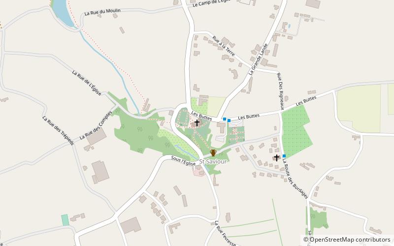 st saviours saint martin location map