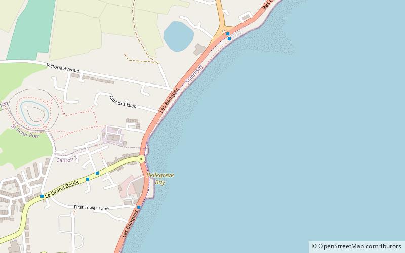 bellegreve bay location map