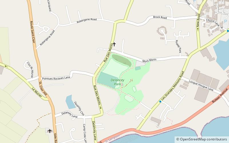 delancey park saint martin location map