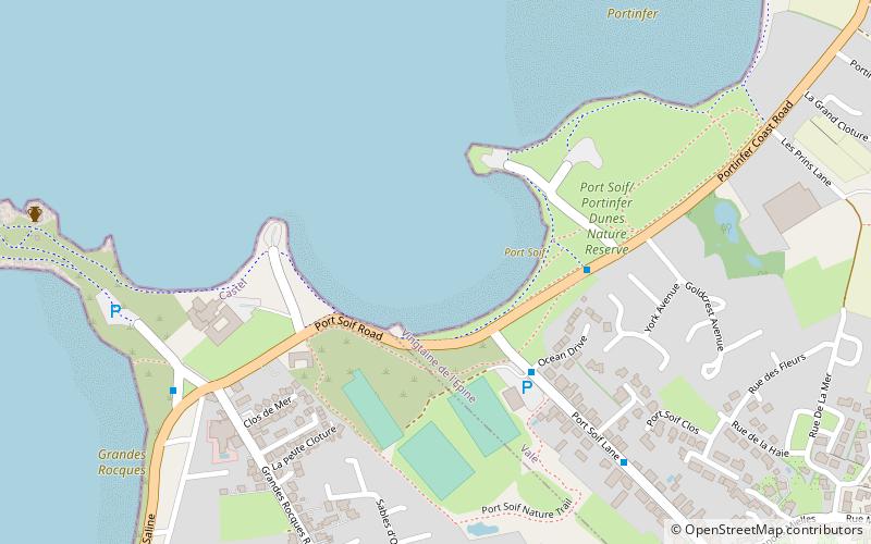 port soif location map