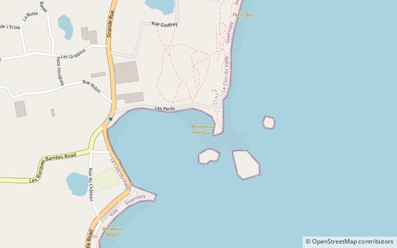 bordeaux harbour location map