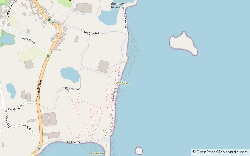 petils bay location map
