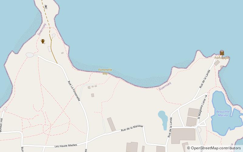 fontenelle bay location map