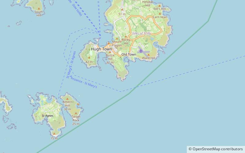 Peninnis Lighthouse location map