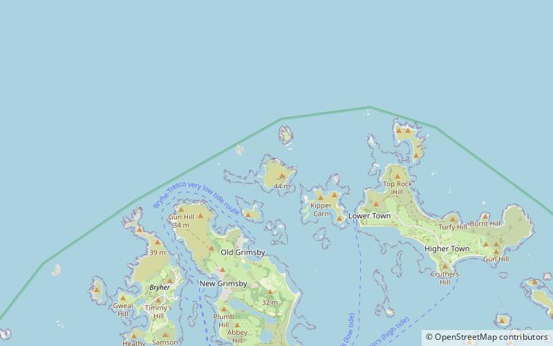 St Helen's location map