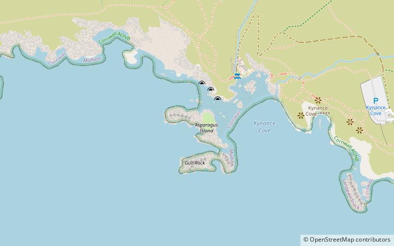 Asparagus Island location map