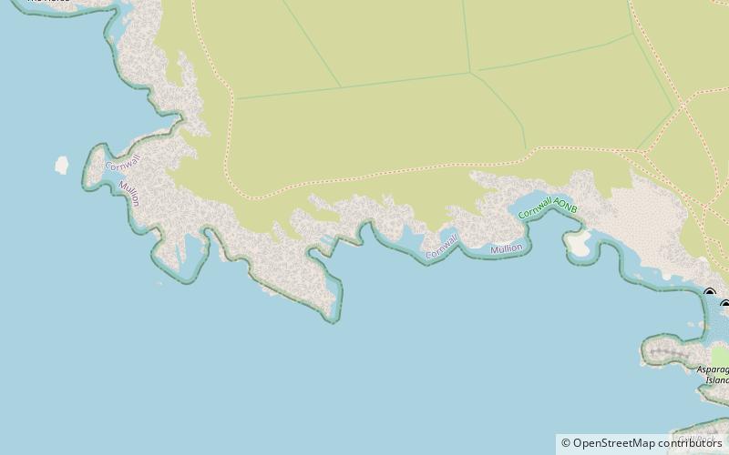Rill Cove Wreck location map