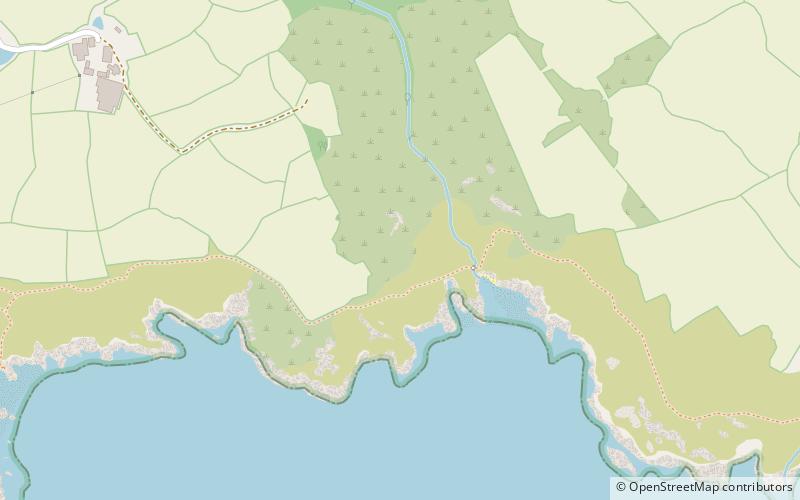Kennack to Coverack location map
