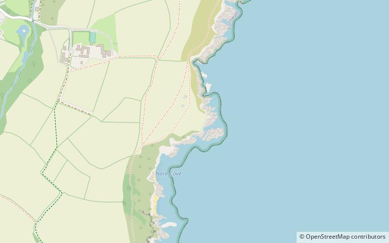 Meneage Coastal Section location map