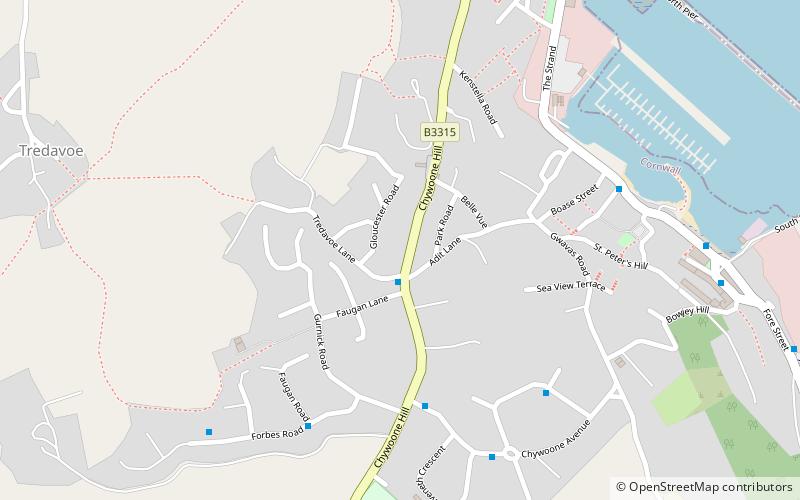 newlyn school of art location map