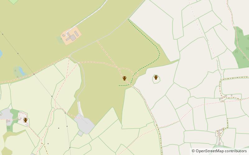 Caer Bran location map