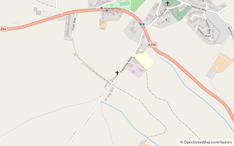 Breaney Methodist chapel location map