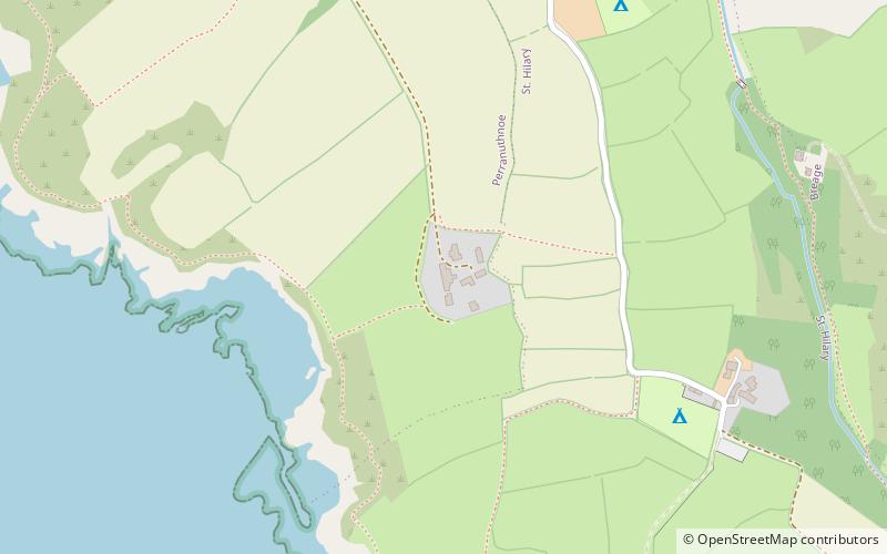 Acton Castle location map