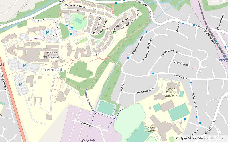 Camborne School of Mines location map