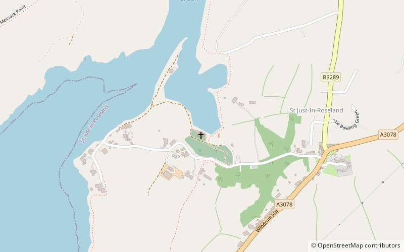 St Just's Church location map