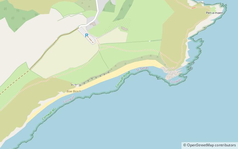 bow beach location map
