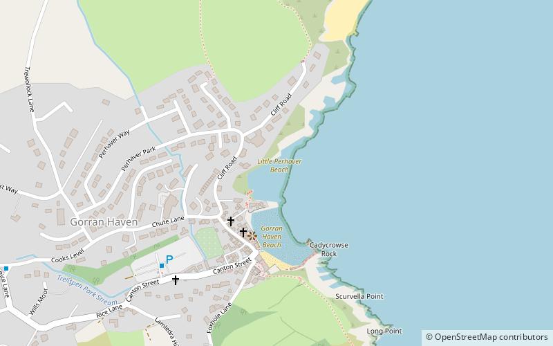 little perhaver beach location map